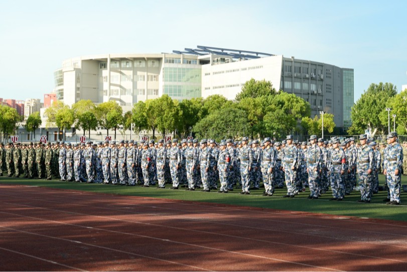江苏海事职业技术学院军士风采3