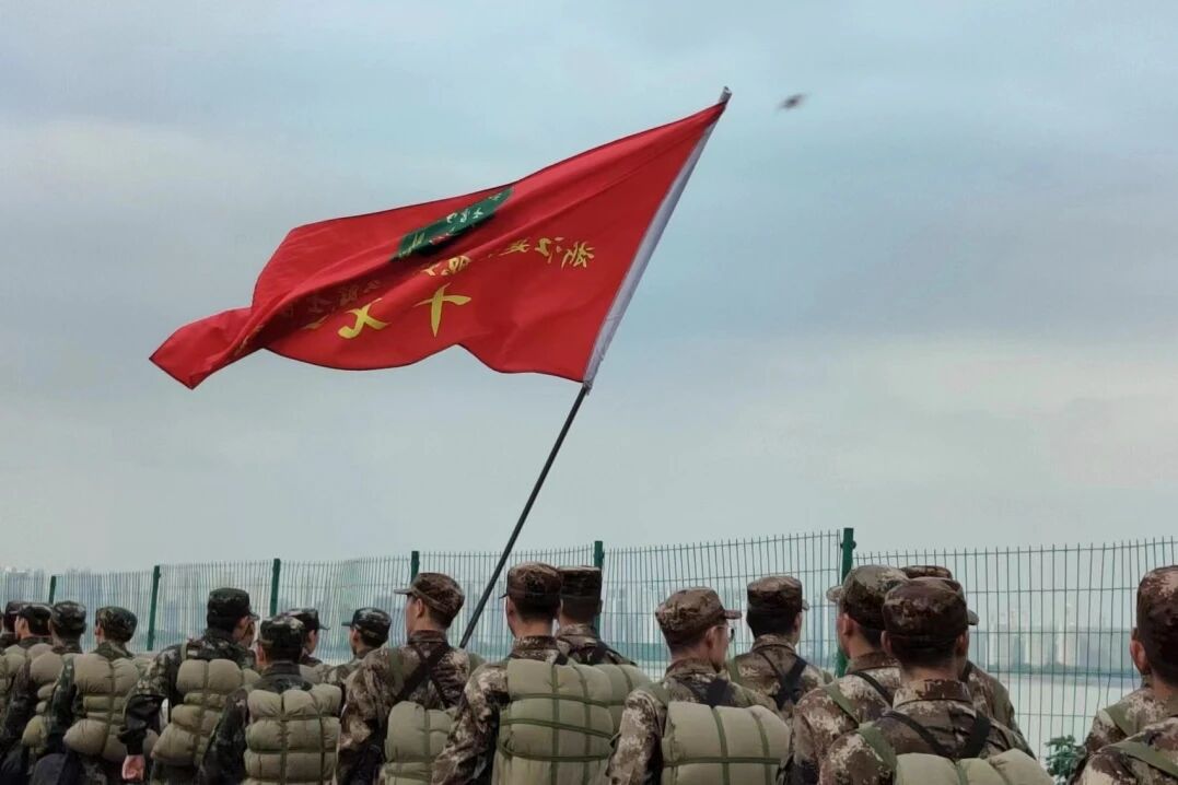 浙江建设职业技术学院军士风采1