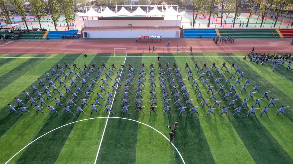 泰山职业技术学院军士风采4