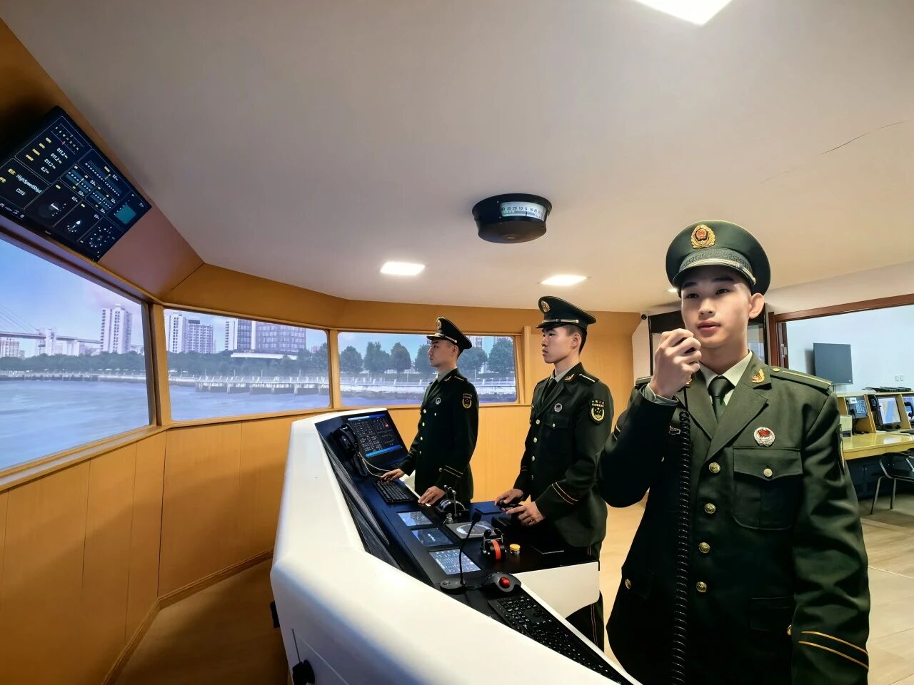 威海职业学院军士风采1