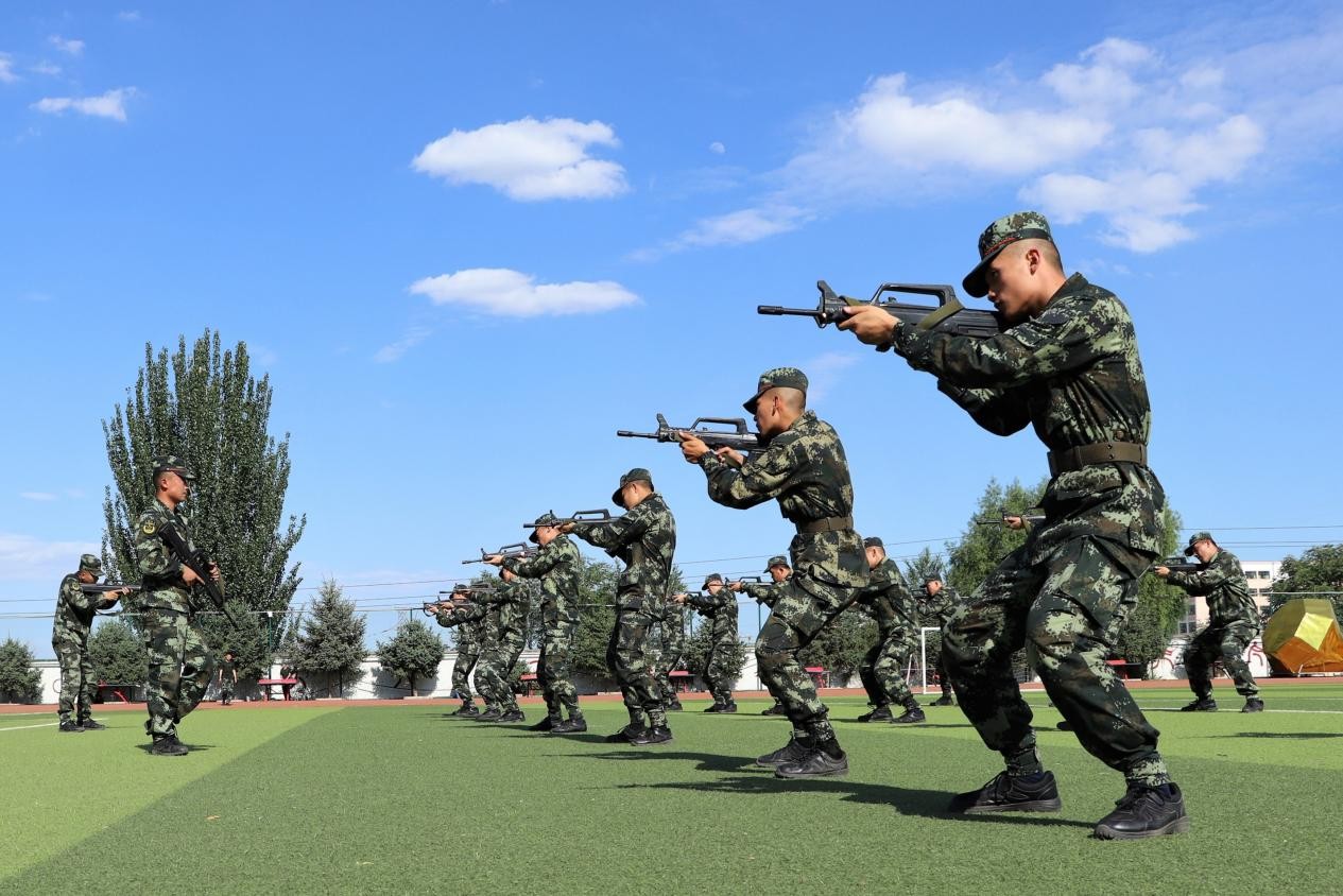 兰州资源环境职业技术大学军士风采3