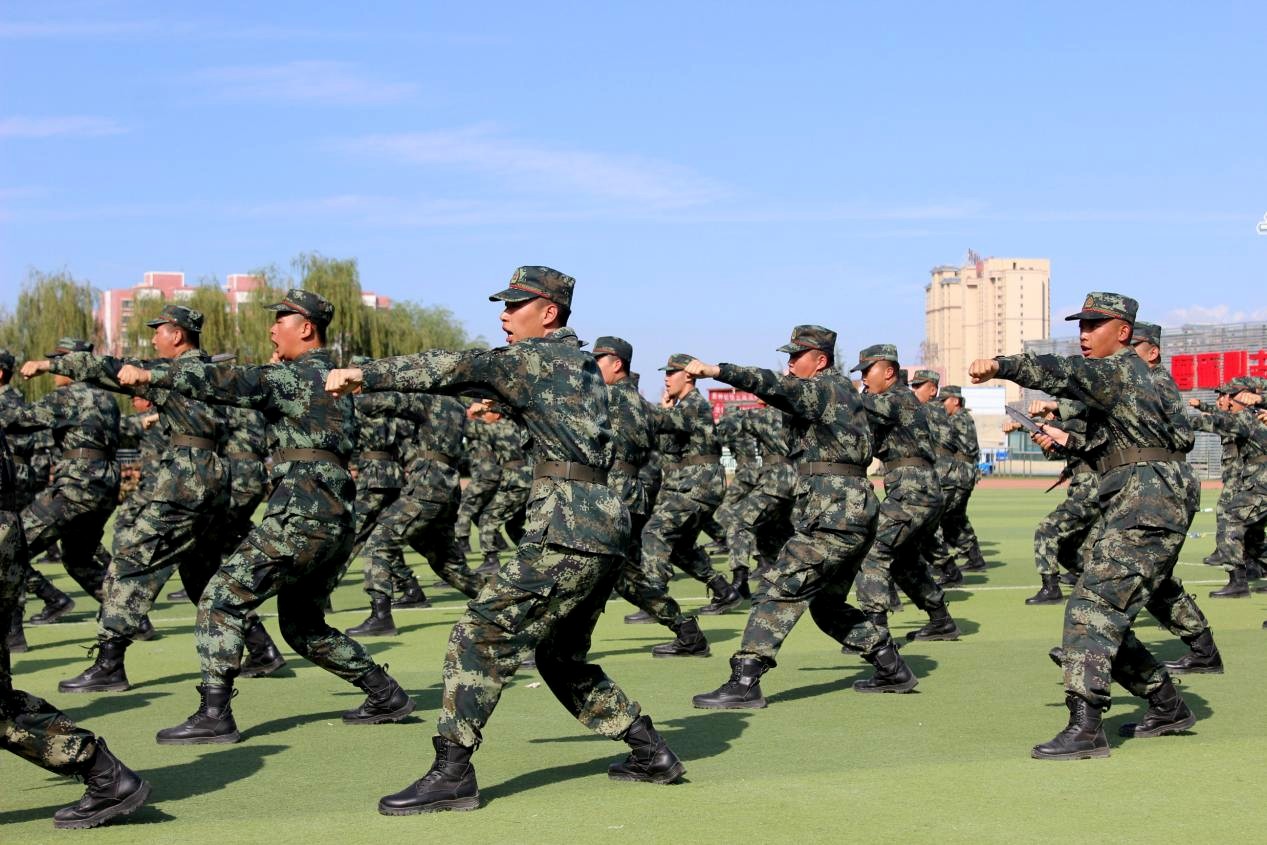 兰州资源环境职业技术大学军士风采4