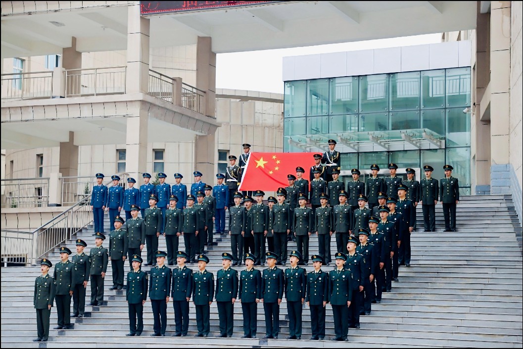 兰州资源环境职业技术大学军士风采9