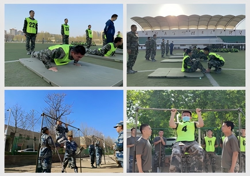 河南医学高等专科学校军士风采1