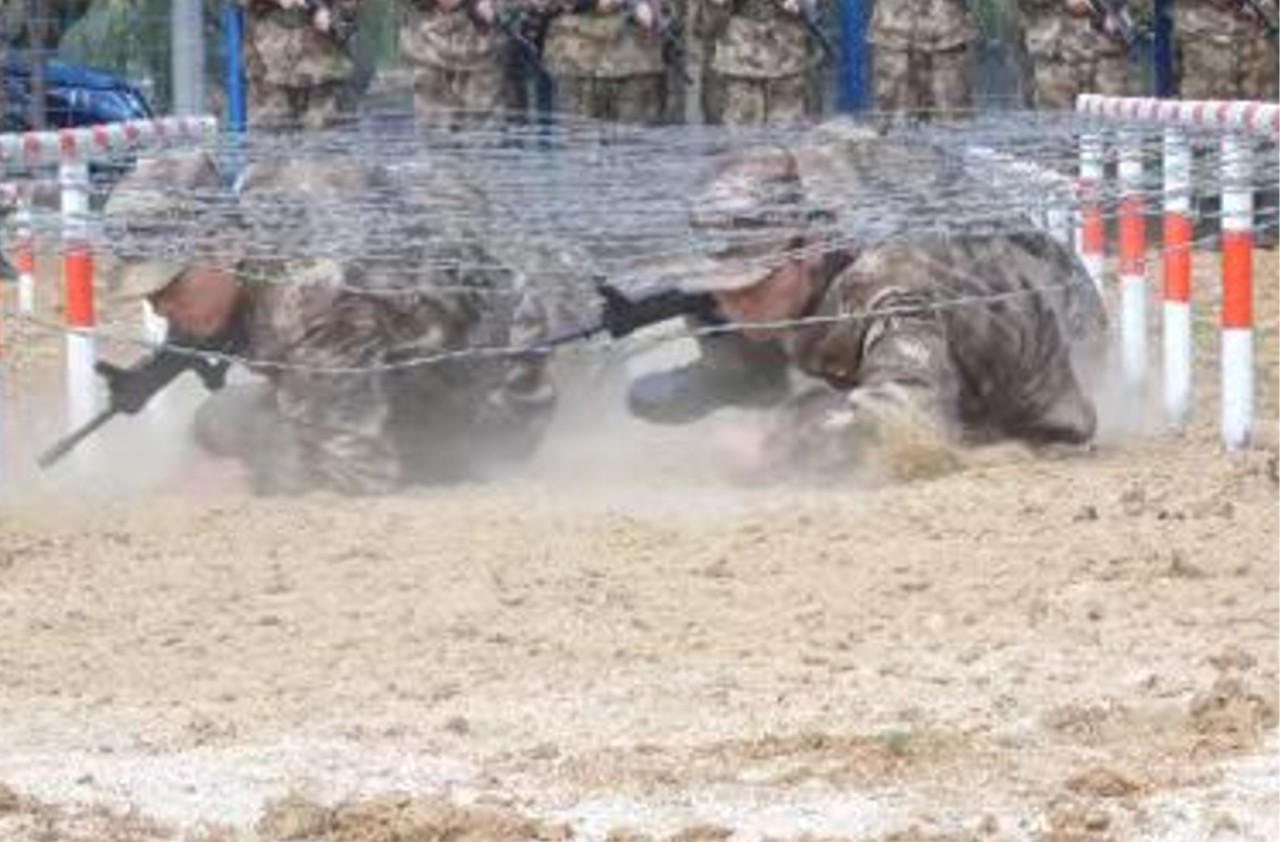 武汉交通职业学院军士风采4