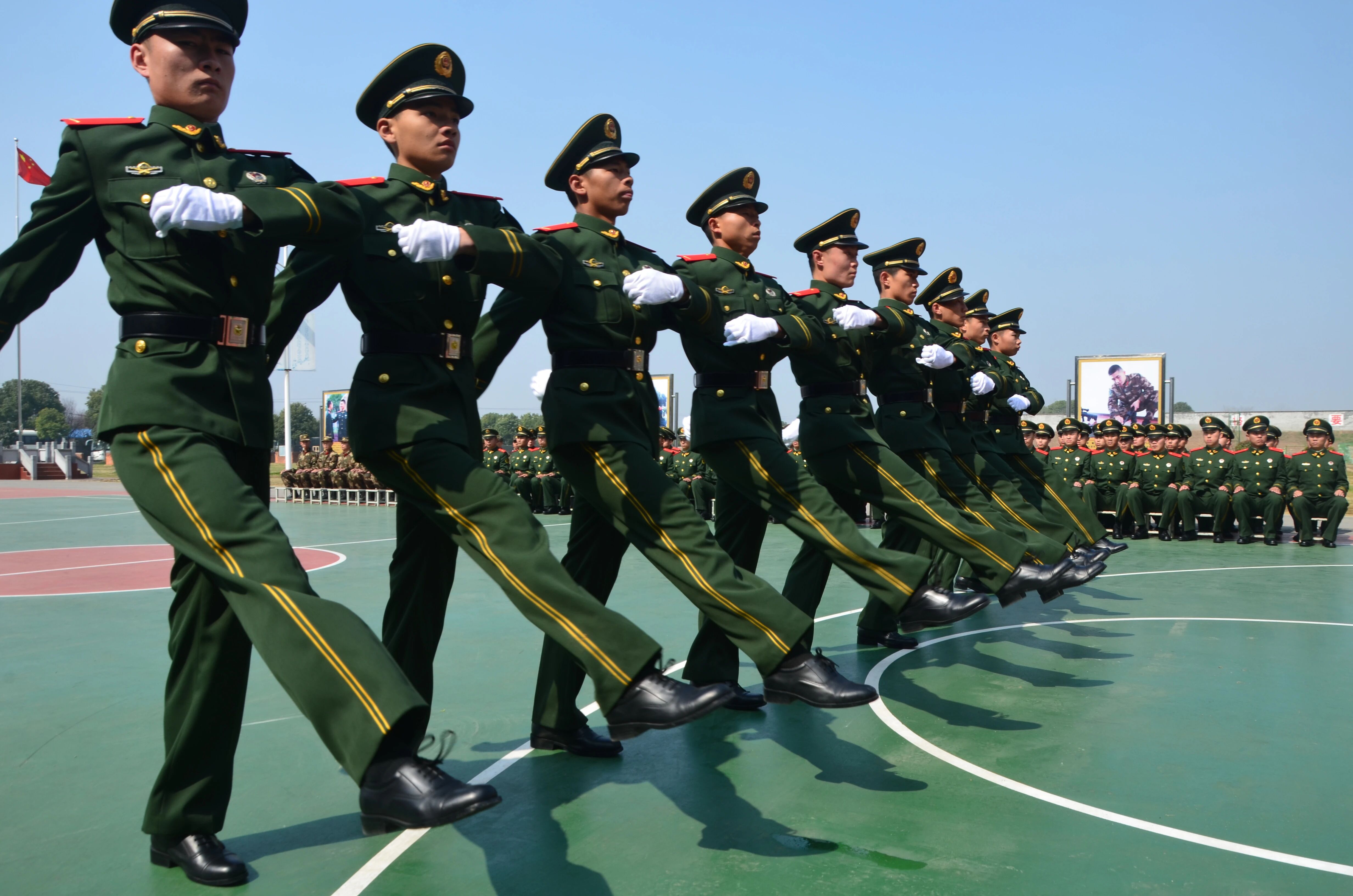 武汉船舶职业技术学院军士风采3