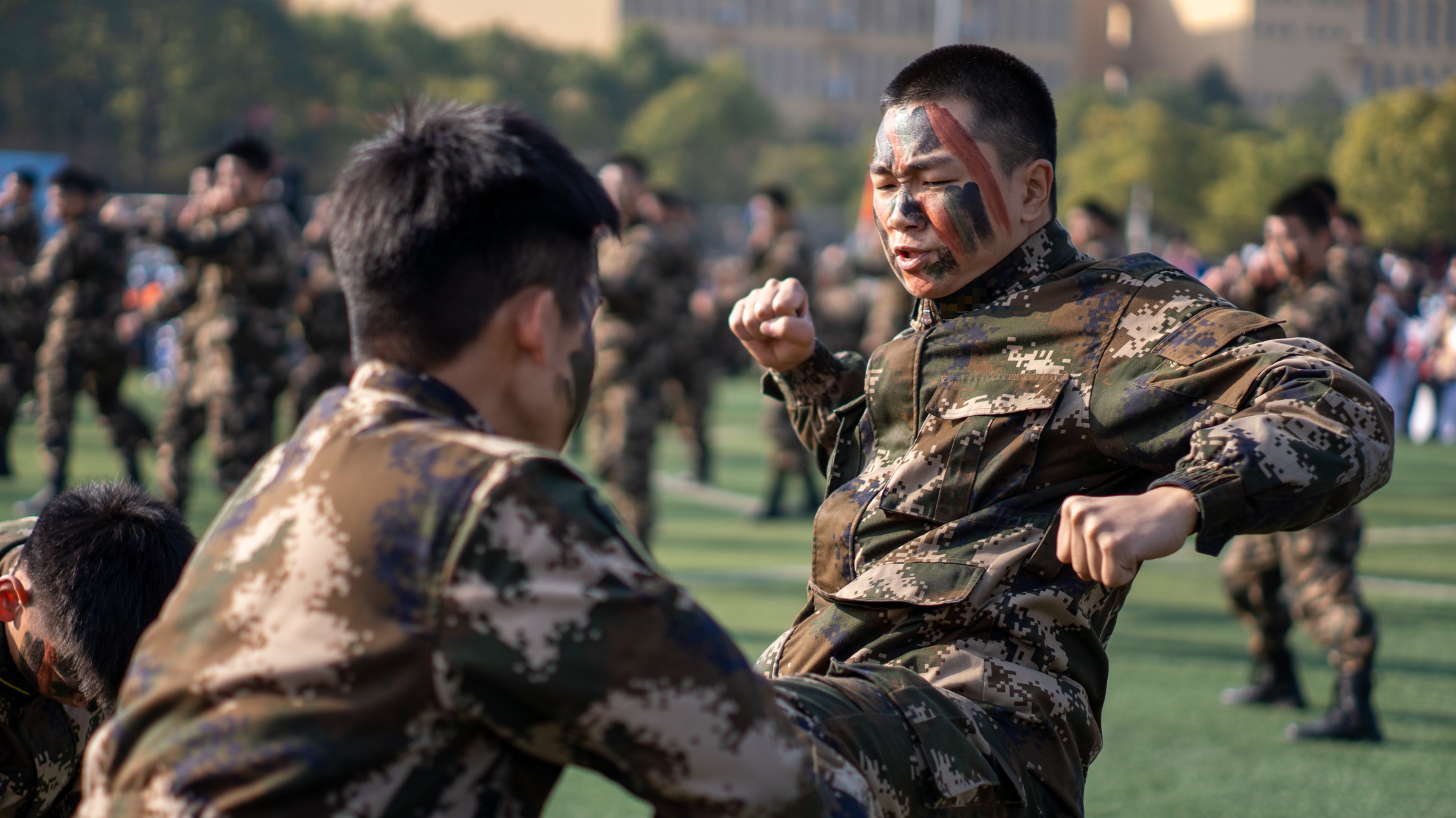 武昌职业学院军士风采3
