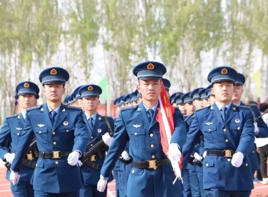 宁夏工商职业技术大学军士风采1