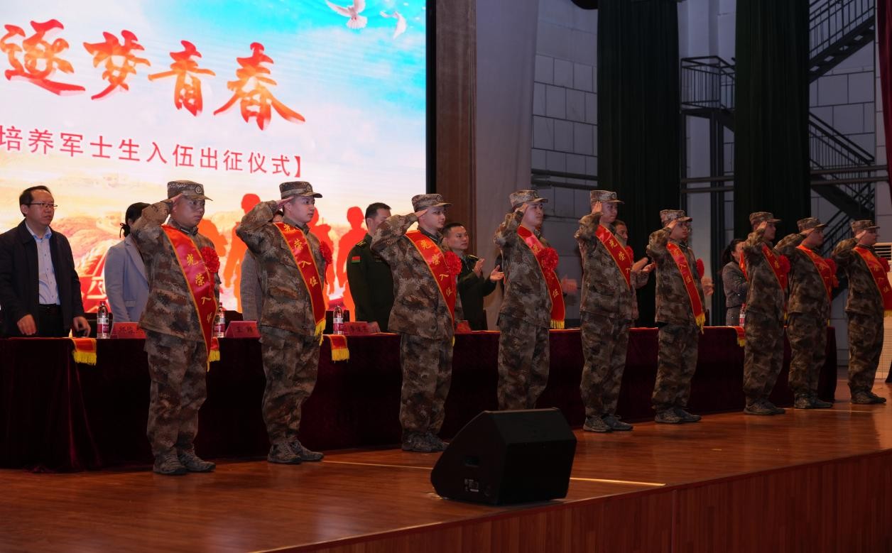 潍坊科技学院军士风采2