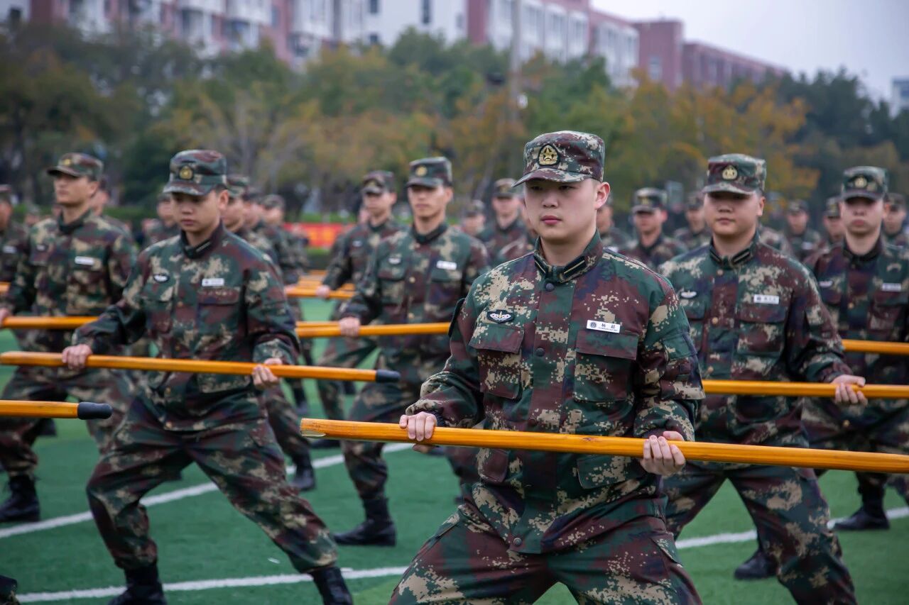 重庆交通职业学院军士风采2