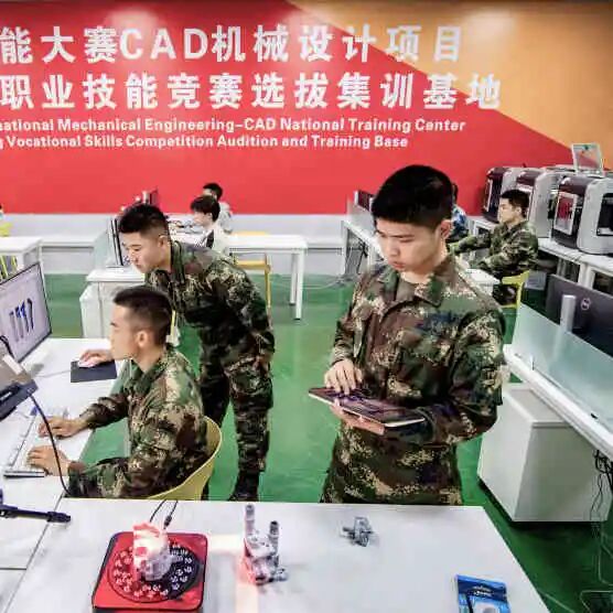 重庆机电职业技术大学军士风采4